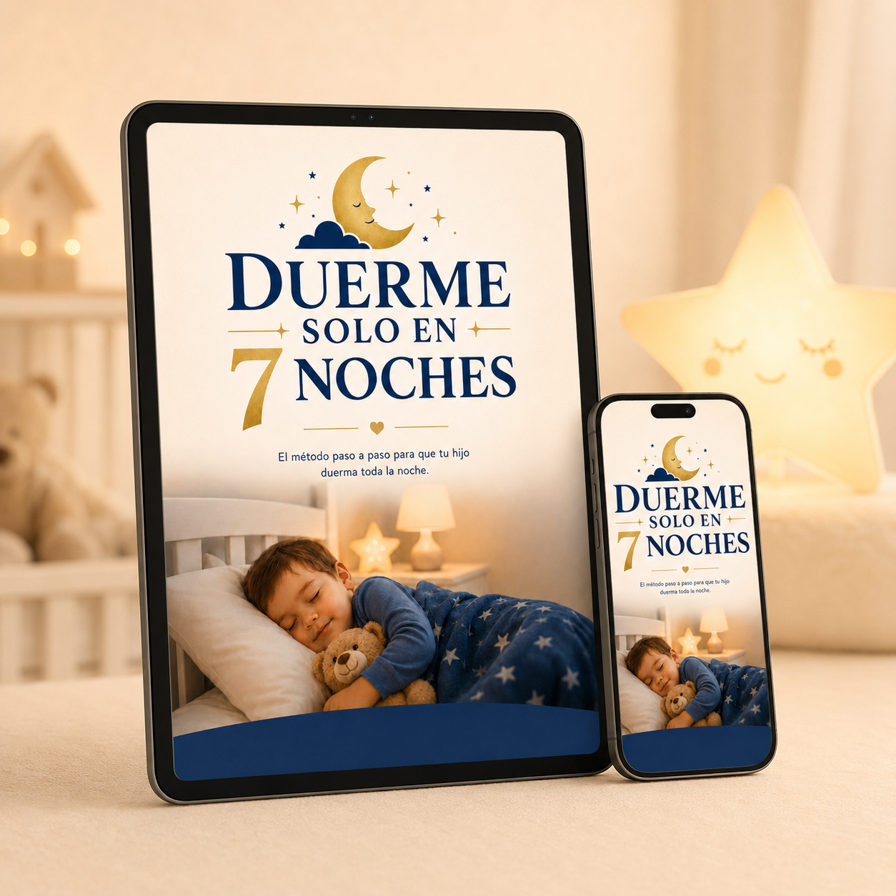MÉTODO DUERME SOLO EN 7 NOCHES + Bonos de 🎁